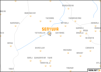 map of Şenyuva