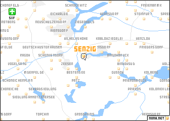 map of Senzig