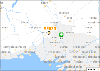 map of Senzō