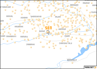 map of Sen