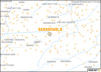 map of Seohanwāla