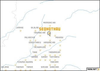 map of Seo Ho Thau