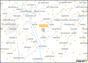 map of Seoki