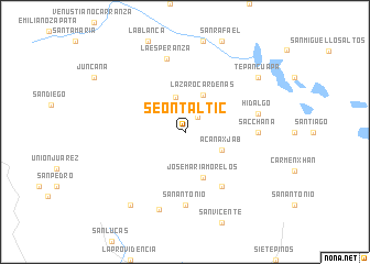 map of Seontaltic