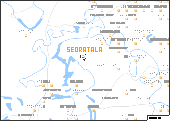 map of Seorātala