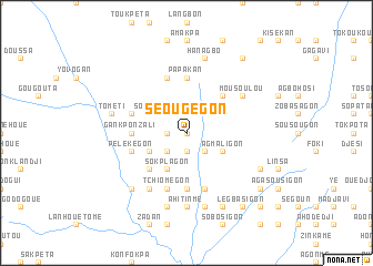 map of Séougégon
