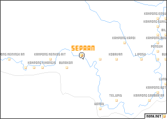 map of Sepaan