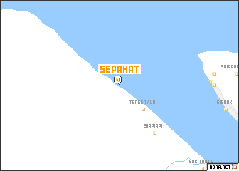 map of Sepahat