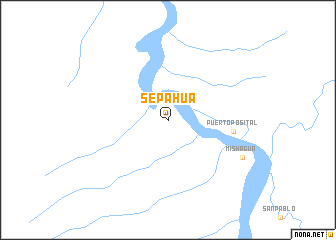 map of Sepahua