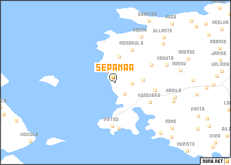 map of Sepamaa