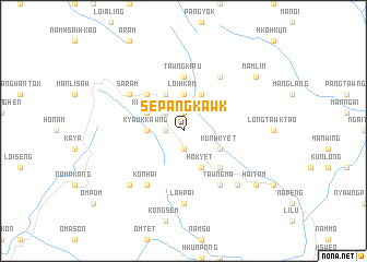 map of Sepangkawk