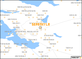 map of Sepänkylä