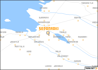 map of Sepänmäki