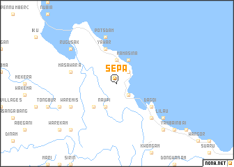 map of Sepa