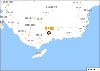map of Sepa