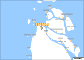 map of Sependu