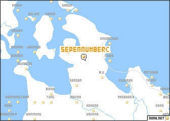map of Sepen Number 2
