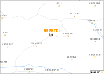 map of Sepetçi