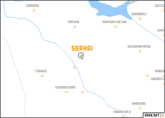 map of Sephai