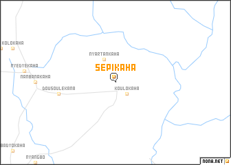 map of Sépikaha