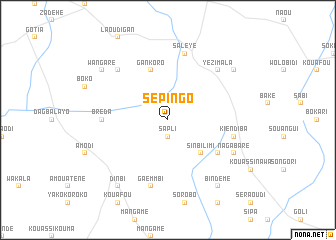 map of Sépingo