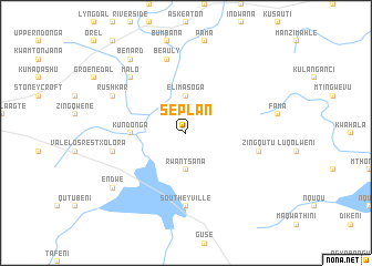 map of Seplan