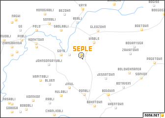 map of Seple