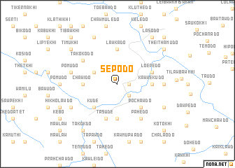 map of Sepodo