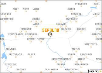 map of Sępolno