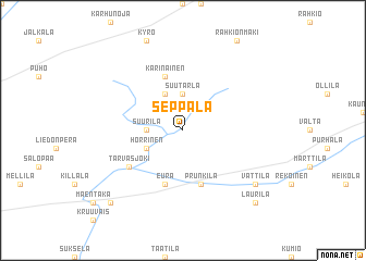 map of Seppälä