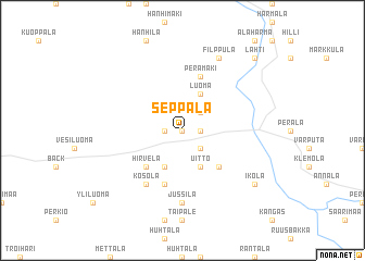 map of Seppälä