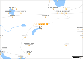 map of Seppälä