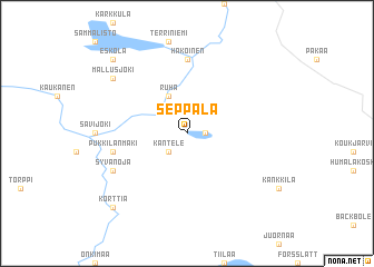 map of Seppälä