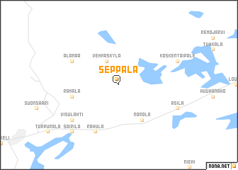 map of Seppälä