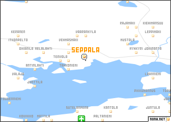 map of Seppälä