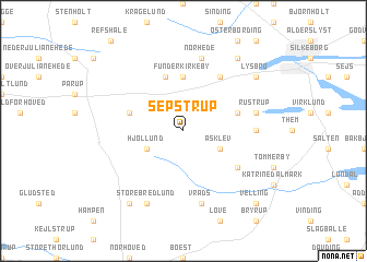 map of Sepstrup