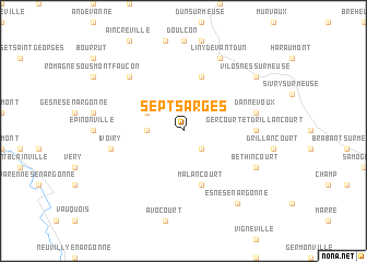 map of Septsarges