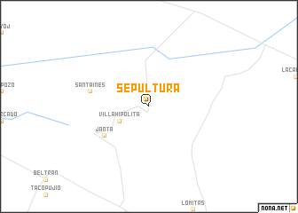 map of Sepultura