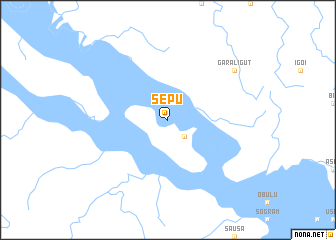 map of Sepu