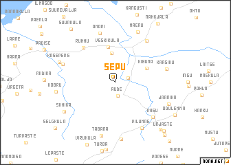map of Sepu