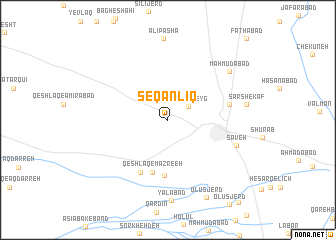 map of Seqānlīq