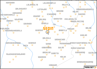 map of Seqīn