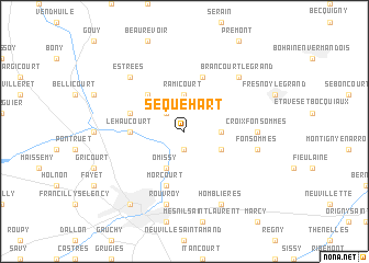 map of Sequehart