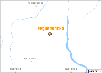 map of Seque Rancho