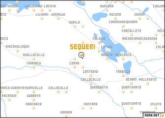 map of Sequeri