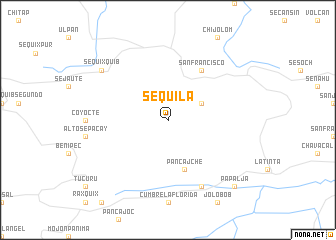 map of Sequilá