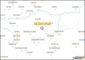 map of Sequixpur