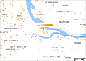 map of Serāb Bānda