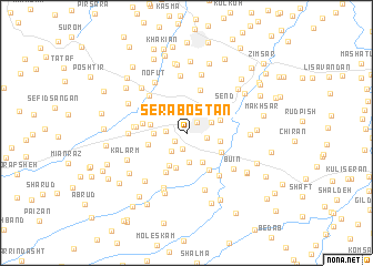 map of Serābostān