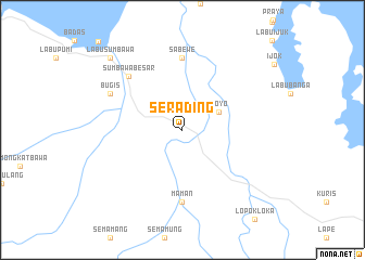 map of Serading